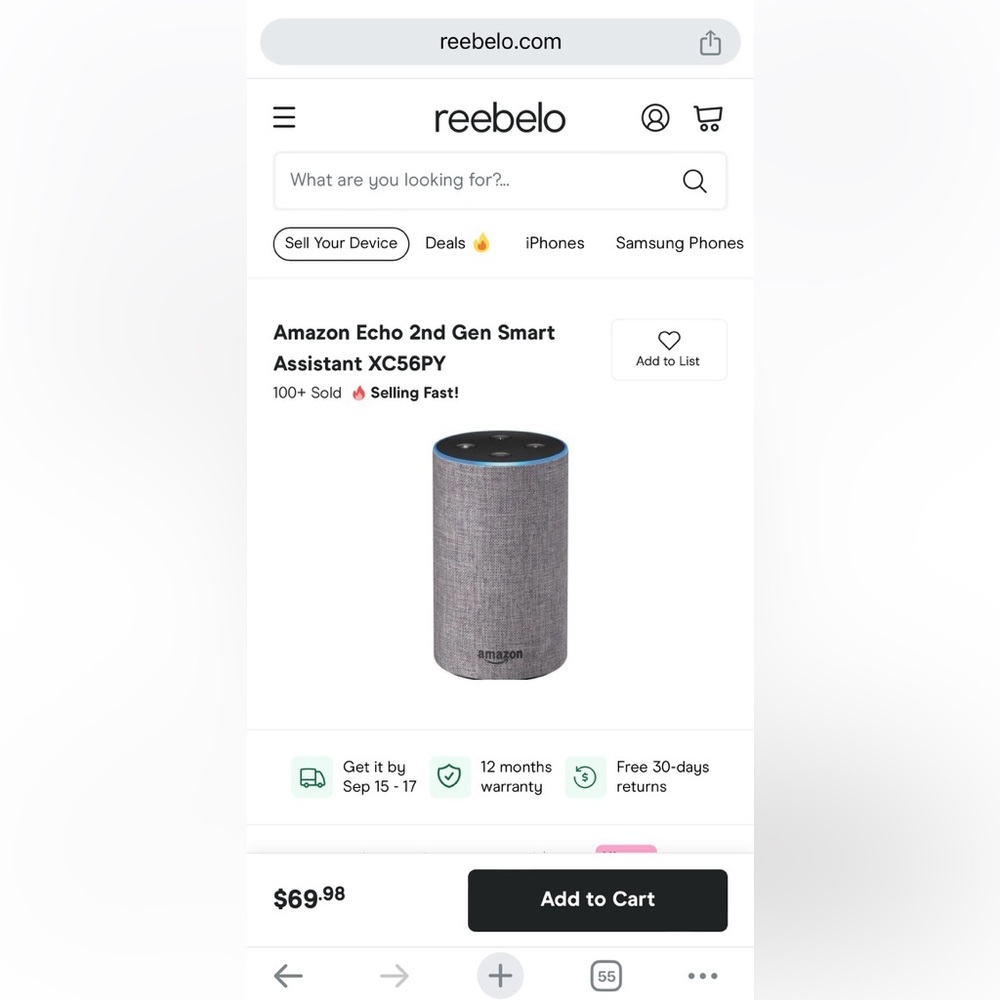 Amazon Echo (second generation)!